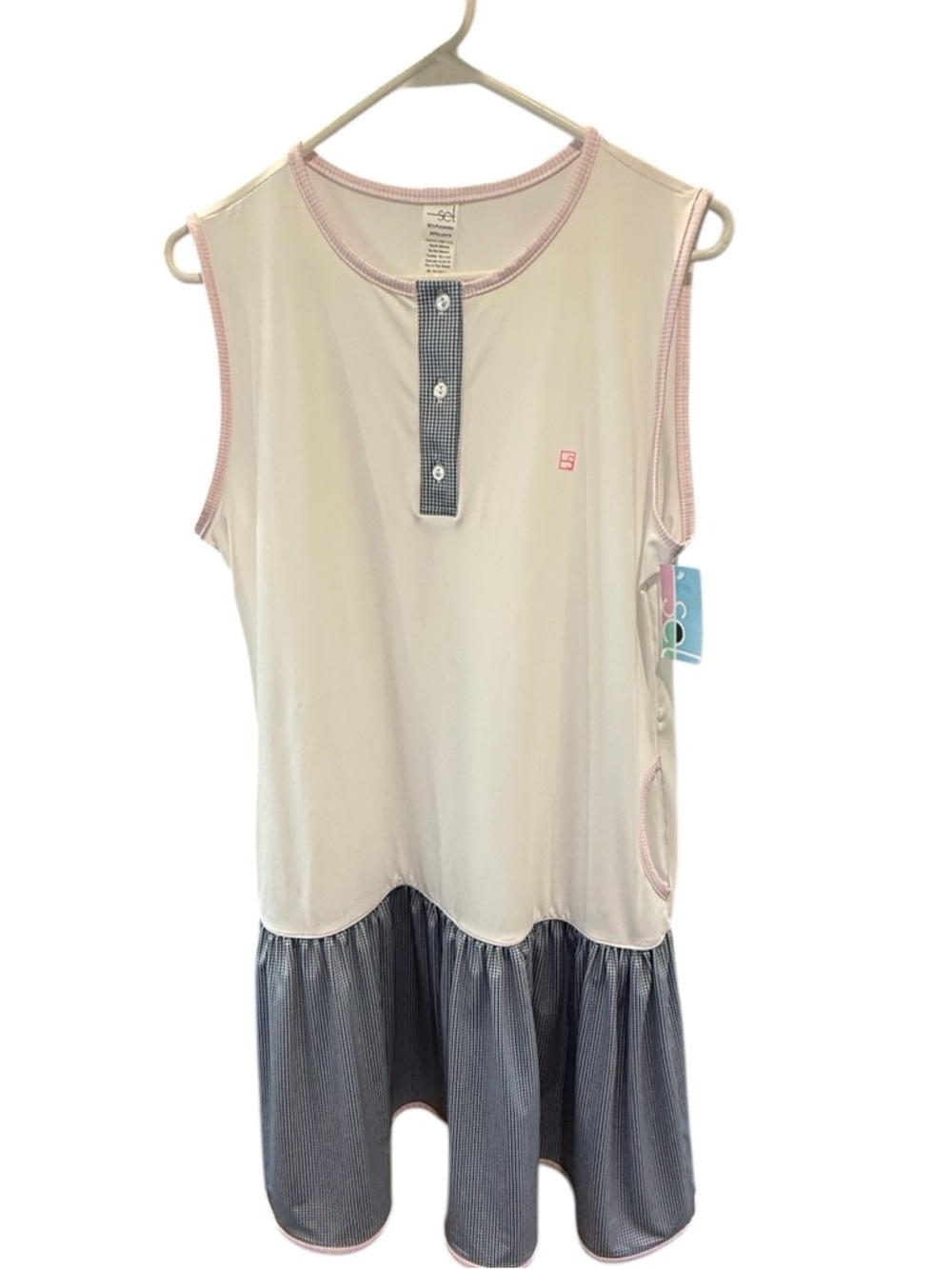 Set Athletics Brand Women’s “Darla” Drop-Waist Dress Size Large. NWT